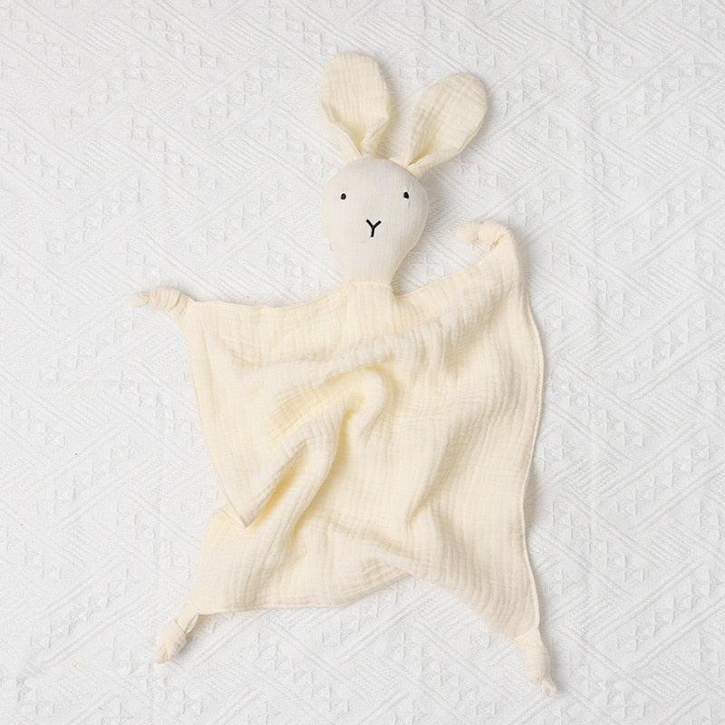 Doudou Bébé Lapin Beige - Peluchy
