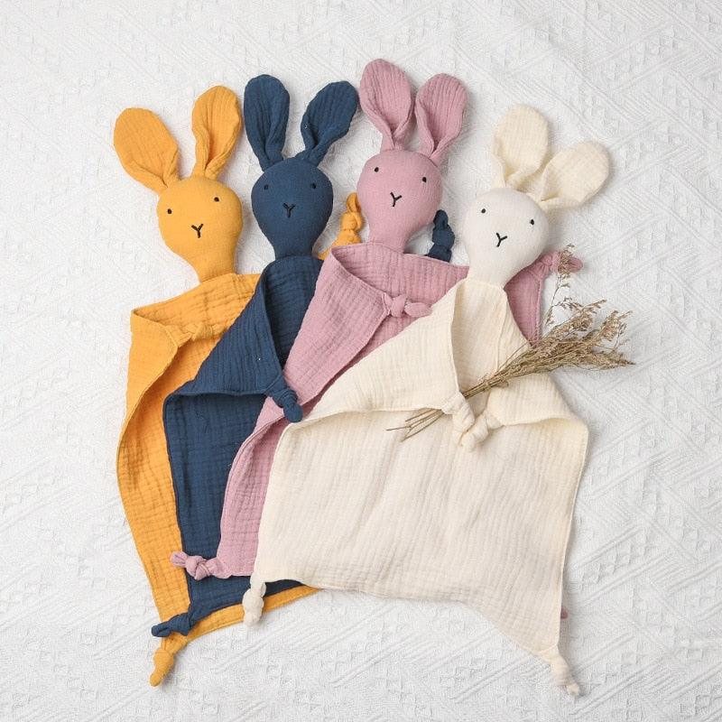 Doudou Lapins pour Bébé - Peluchy