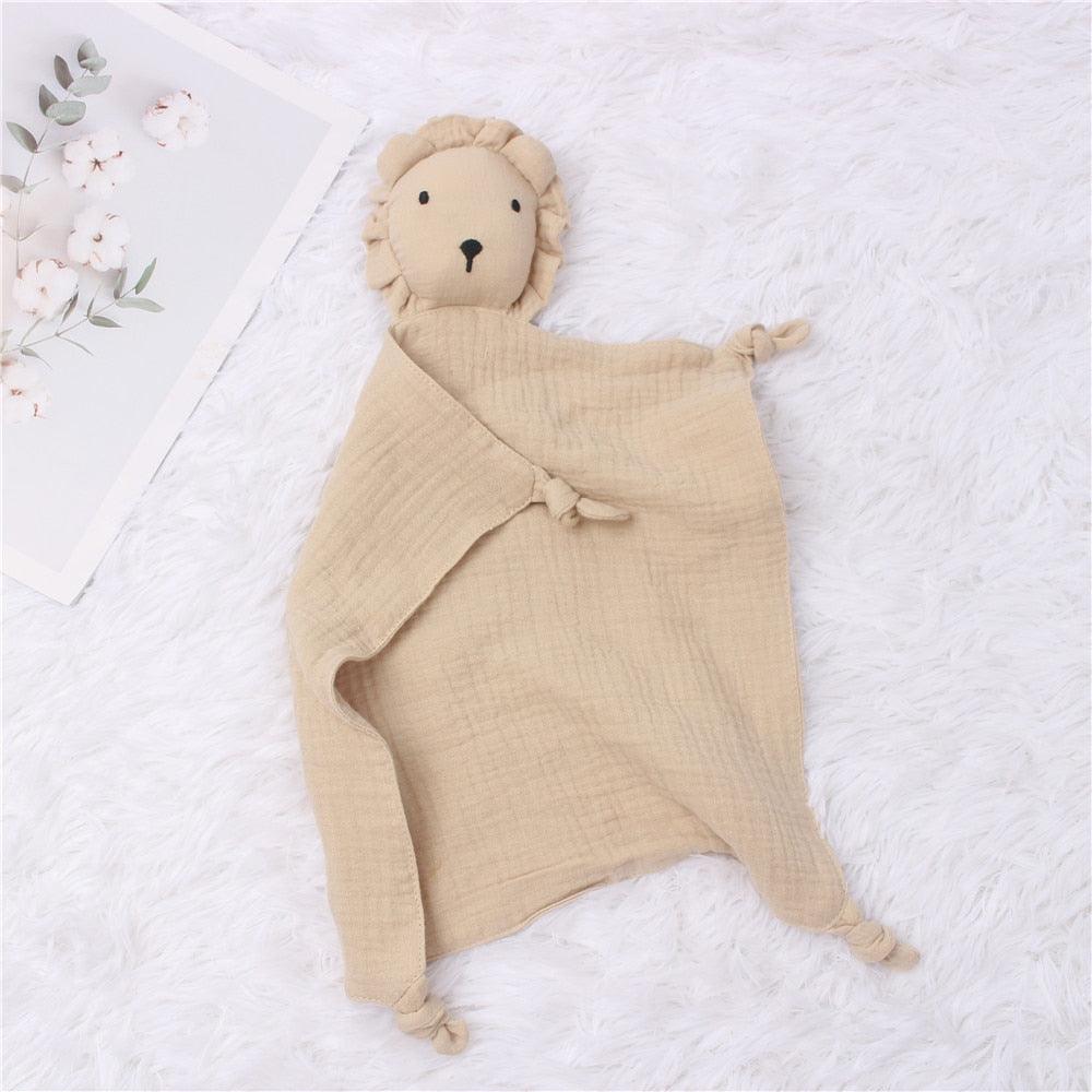 Doudou Bébé Lion Beige - Peluchy