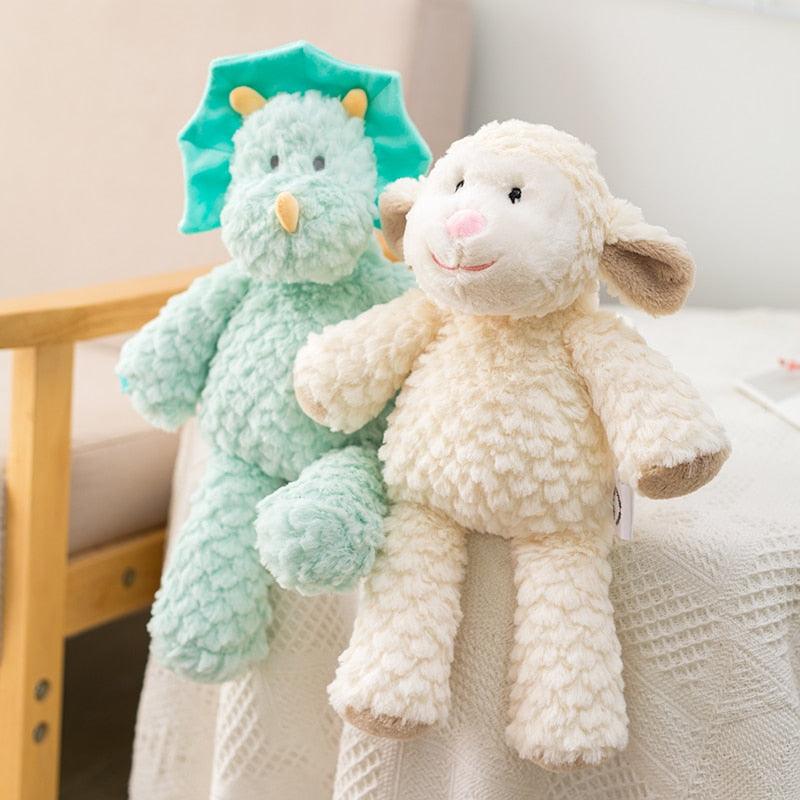 Doudou Mouton et Dinosaure - Peluchy