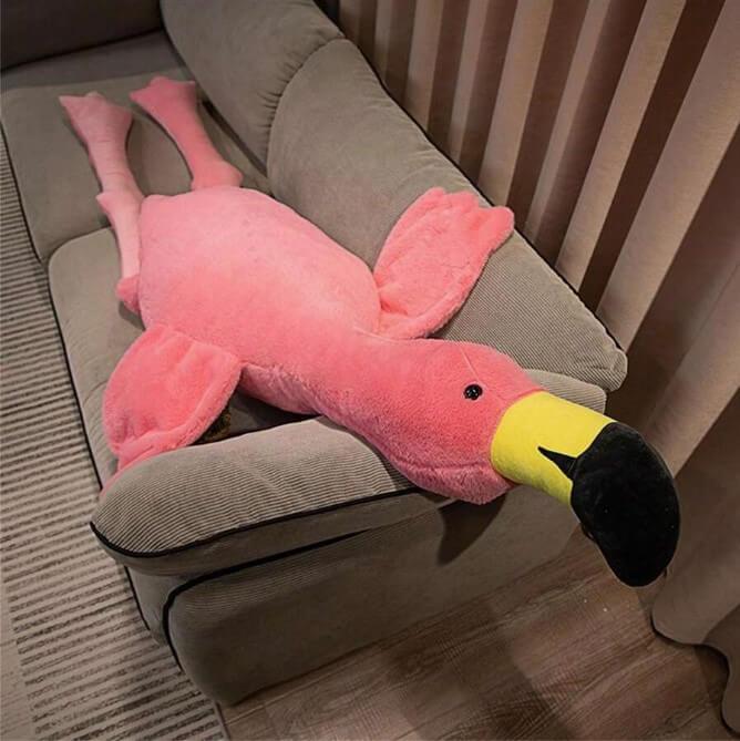 Flamant Rose XXL Peluche - Peluchy