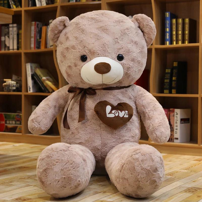Gros Nounours Peluche Rose - Peluchy
