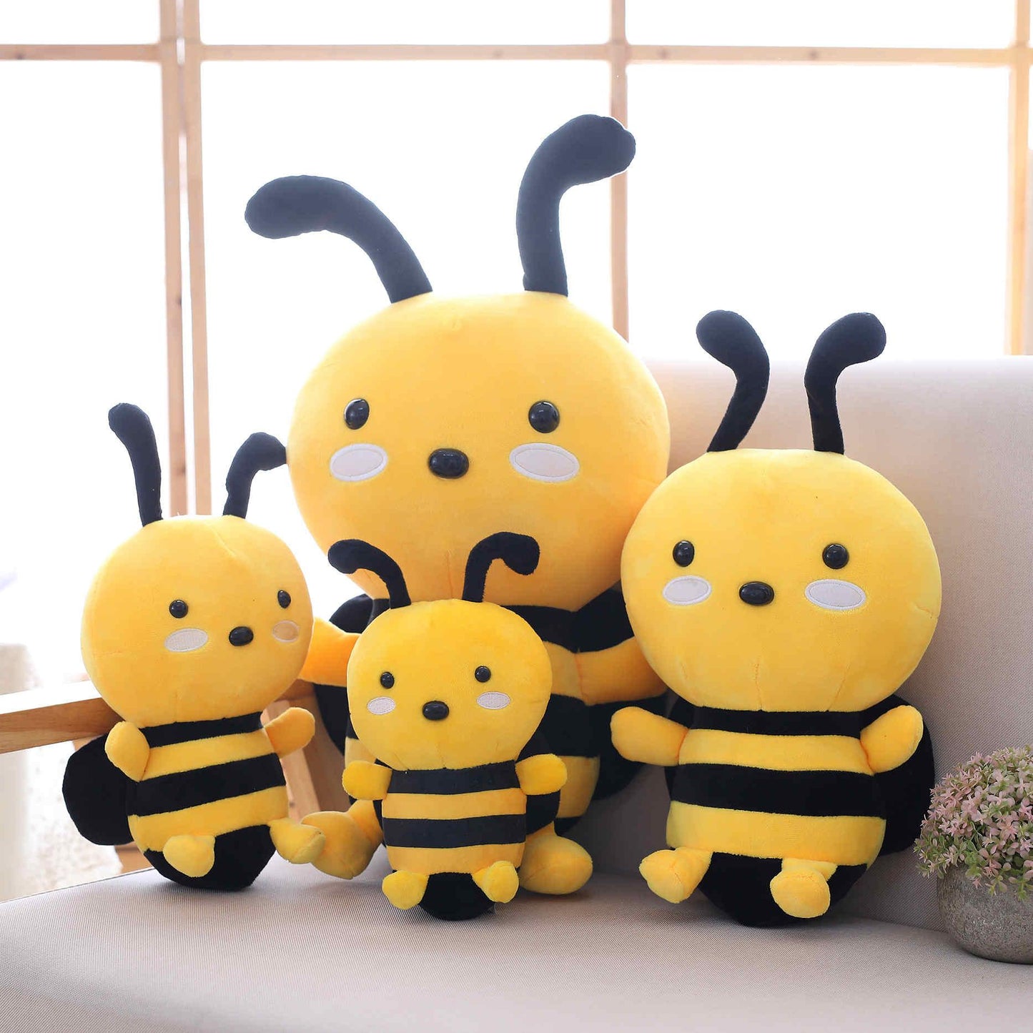 Peluches Abeilles Mignonnes - Peluchy