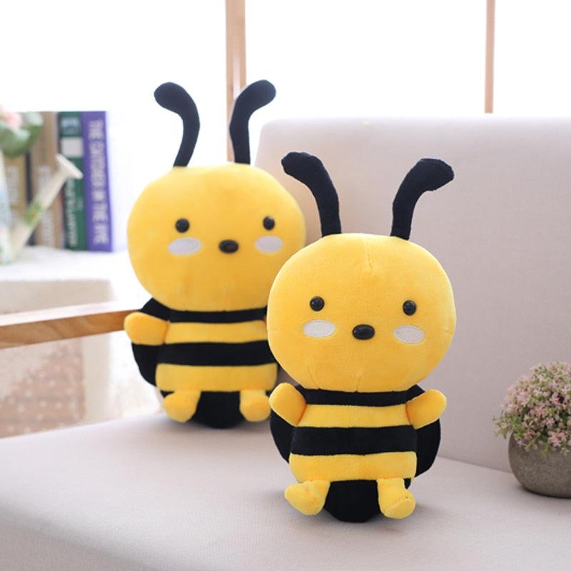 Deux Abeilles Mignonnes en Peluche - Peluchy
