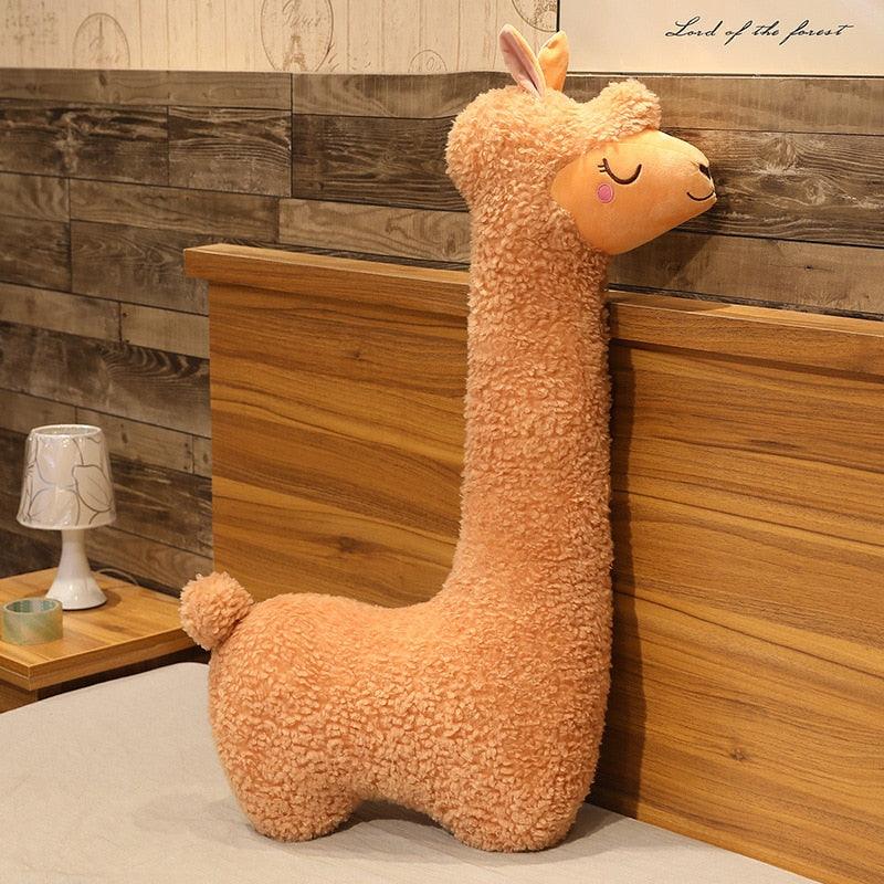 Peluche Alpaga Brun Géant - Peluchy