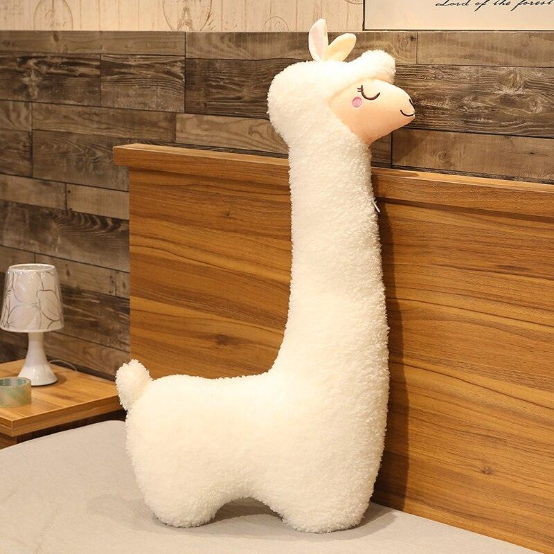 Peluche Alpaga Blanc Géant - Peluchy