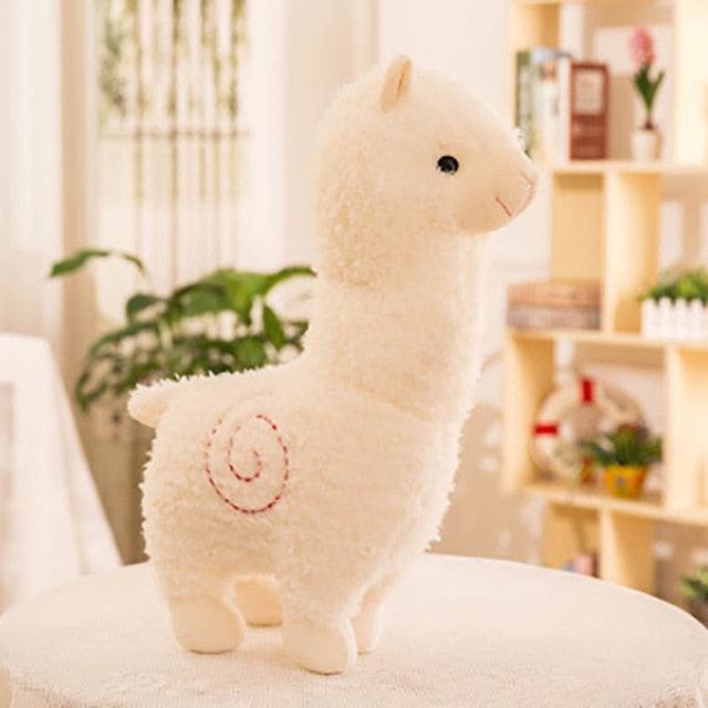Peluche Alpaga Blanc - Peluchy