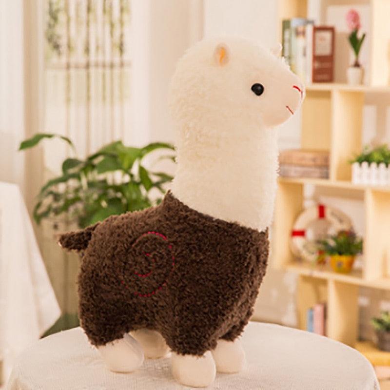 Peluche Alpaga Brun - Peluchy
