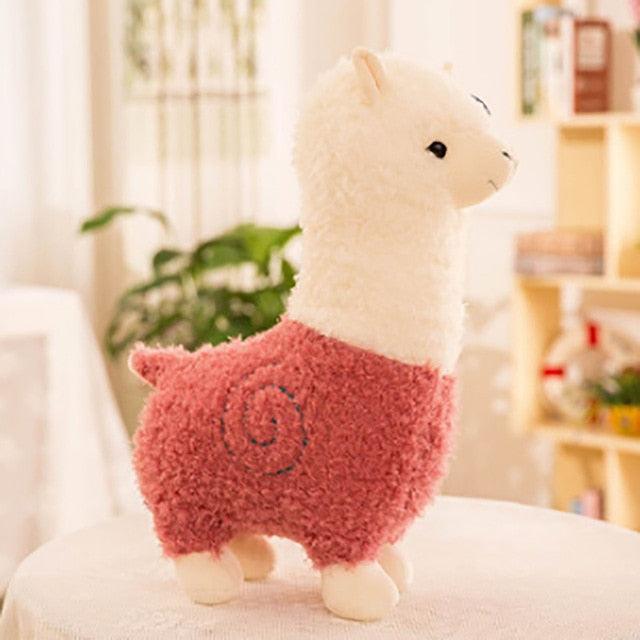 Peluche Alpaga Rose - Peluchy