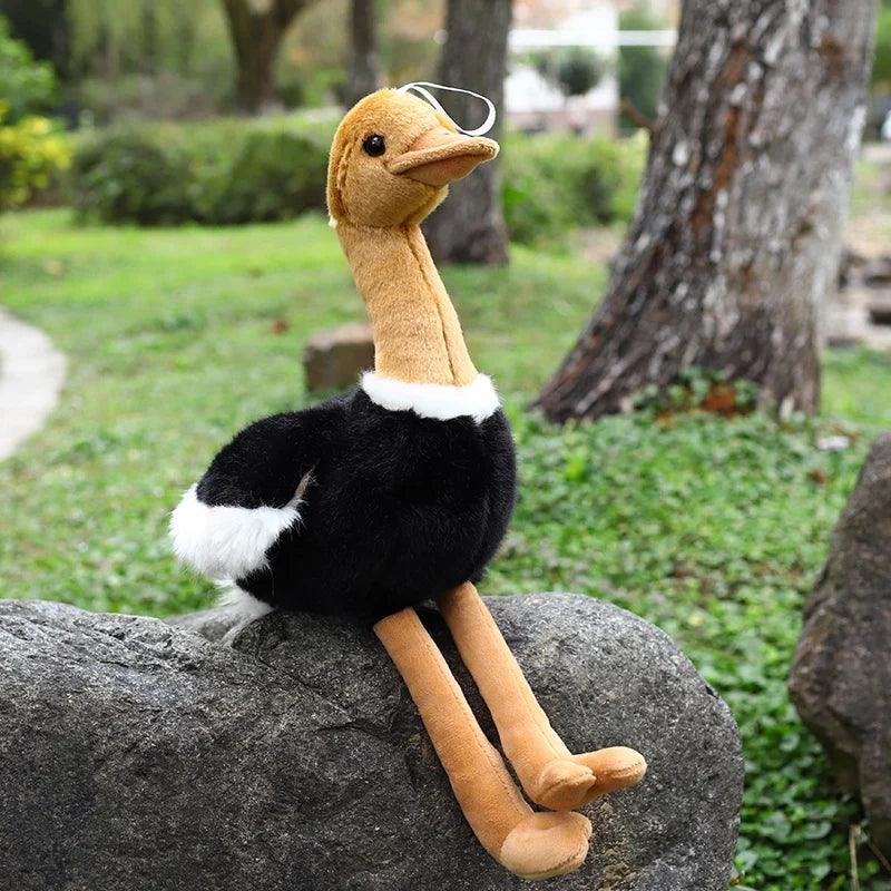 Autruche Nature Peluche - Peluchy