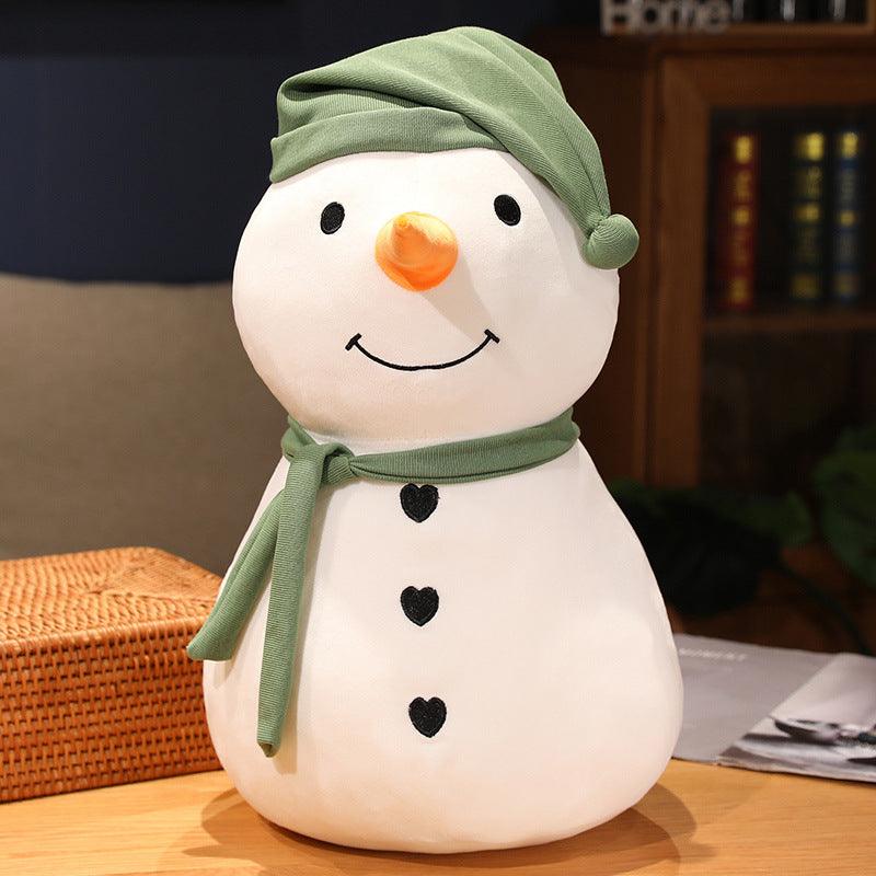 Peluche Bonhomme De Neige Vert - Peluchy