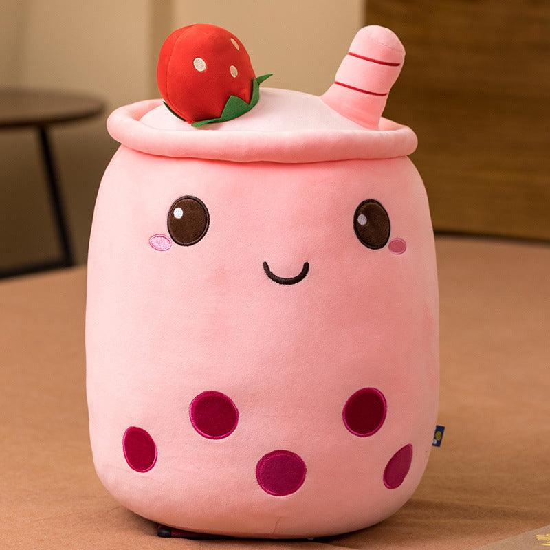 Peluche Kawaii Bubble Tea Rose - Peluchy