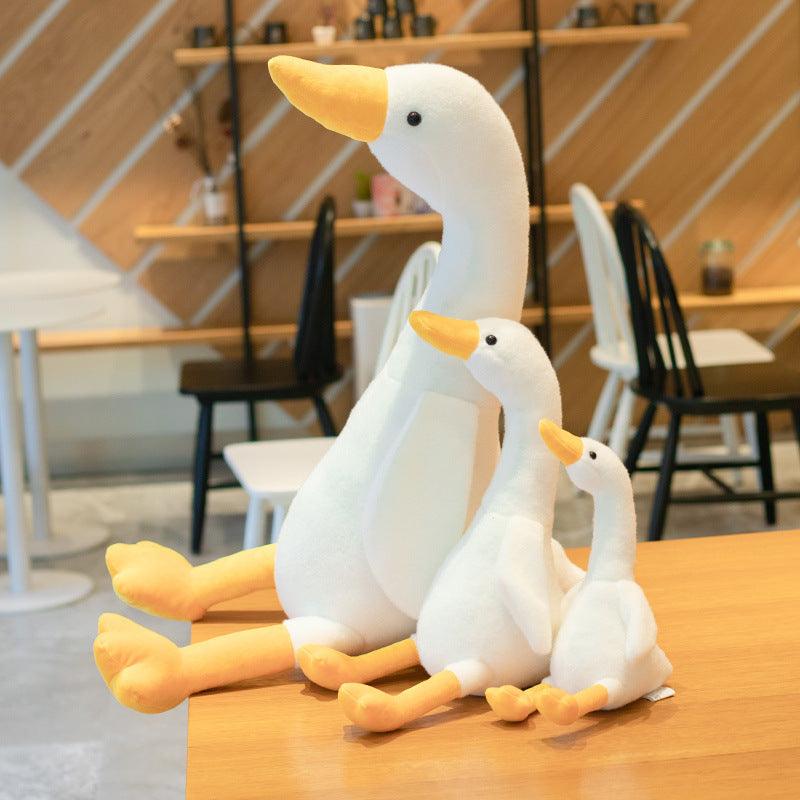 Peluche Canard Géant Blanc - Peluchy