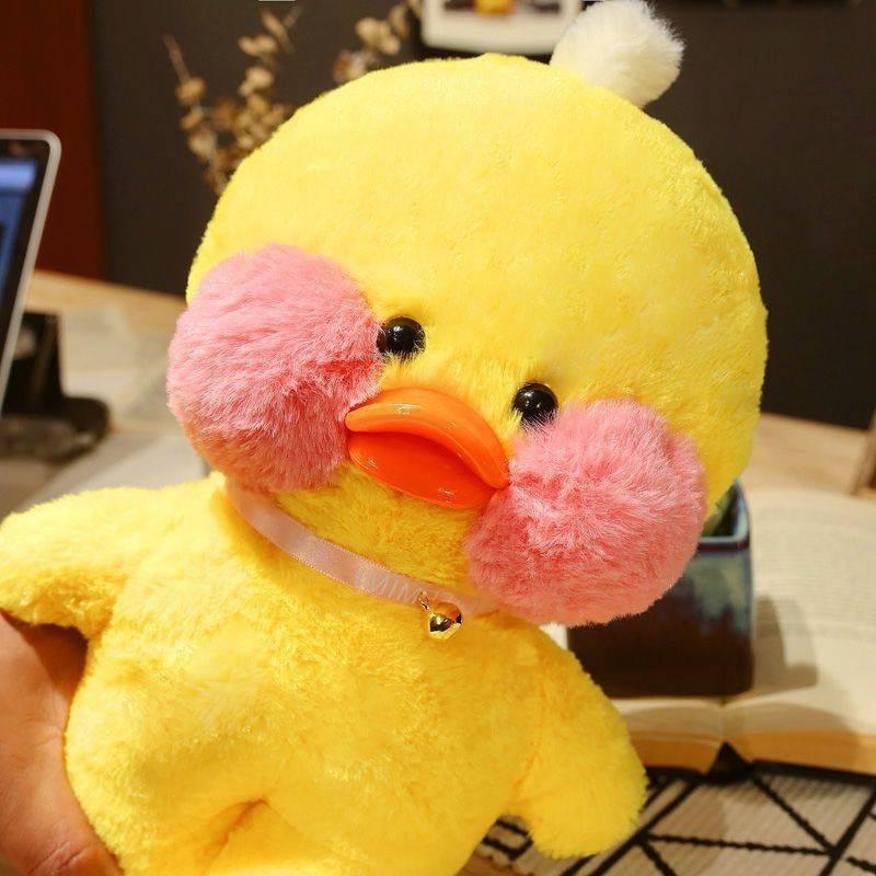 Tête Canard Kawaii Jaune - Peluchy