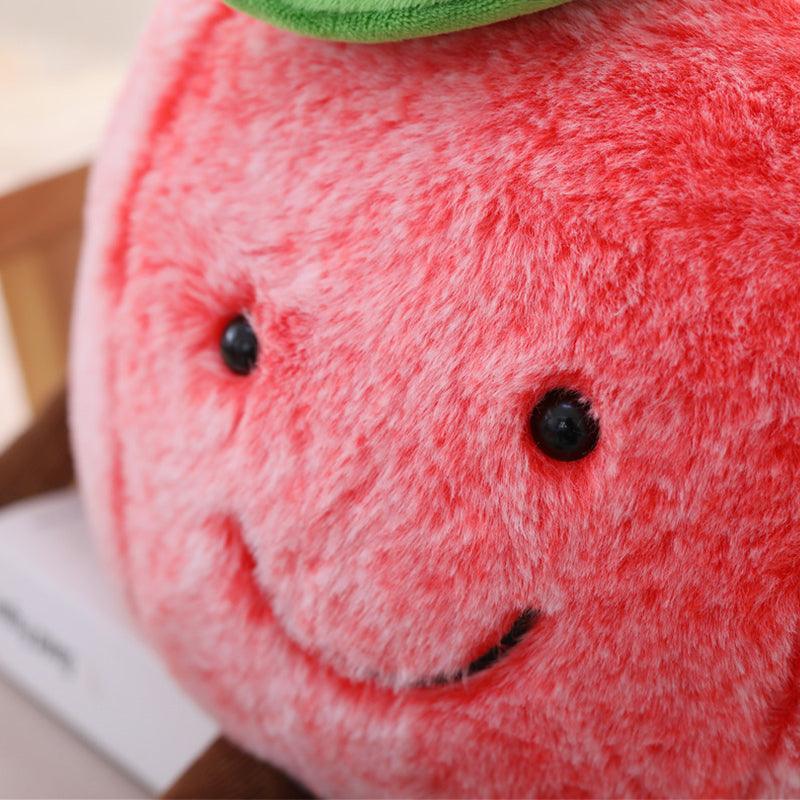 Visage Peluche Cerise - Peluchy