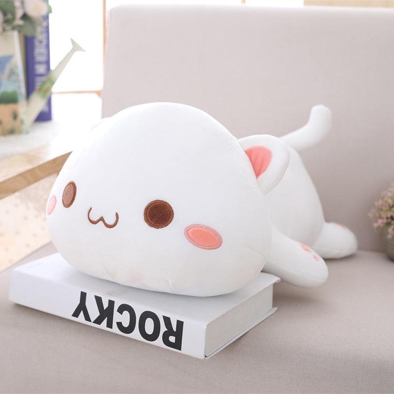 Peluche Chat Kawaii Blanc - Peluchy