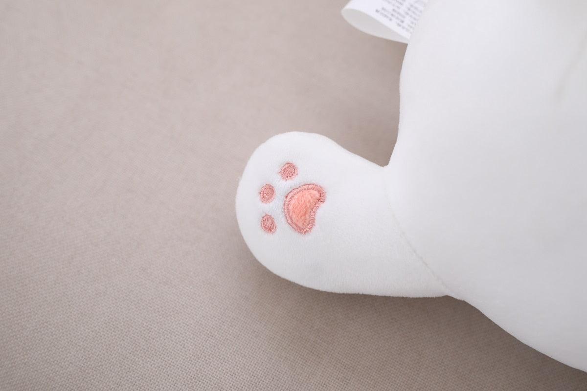 Pattes Chat Blanc Kawaii - Peluchy