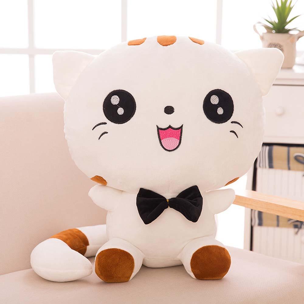 Peluche Chaton Kawaii Blanc Mignon - Peluchy
