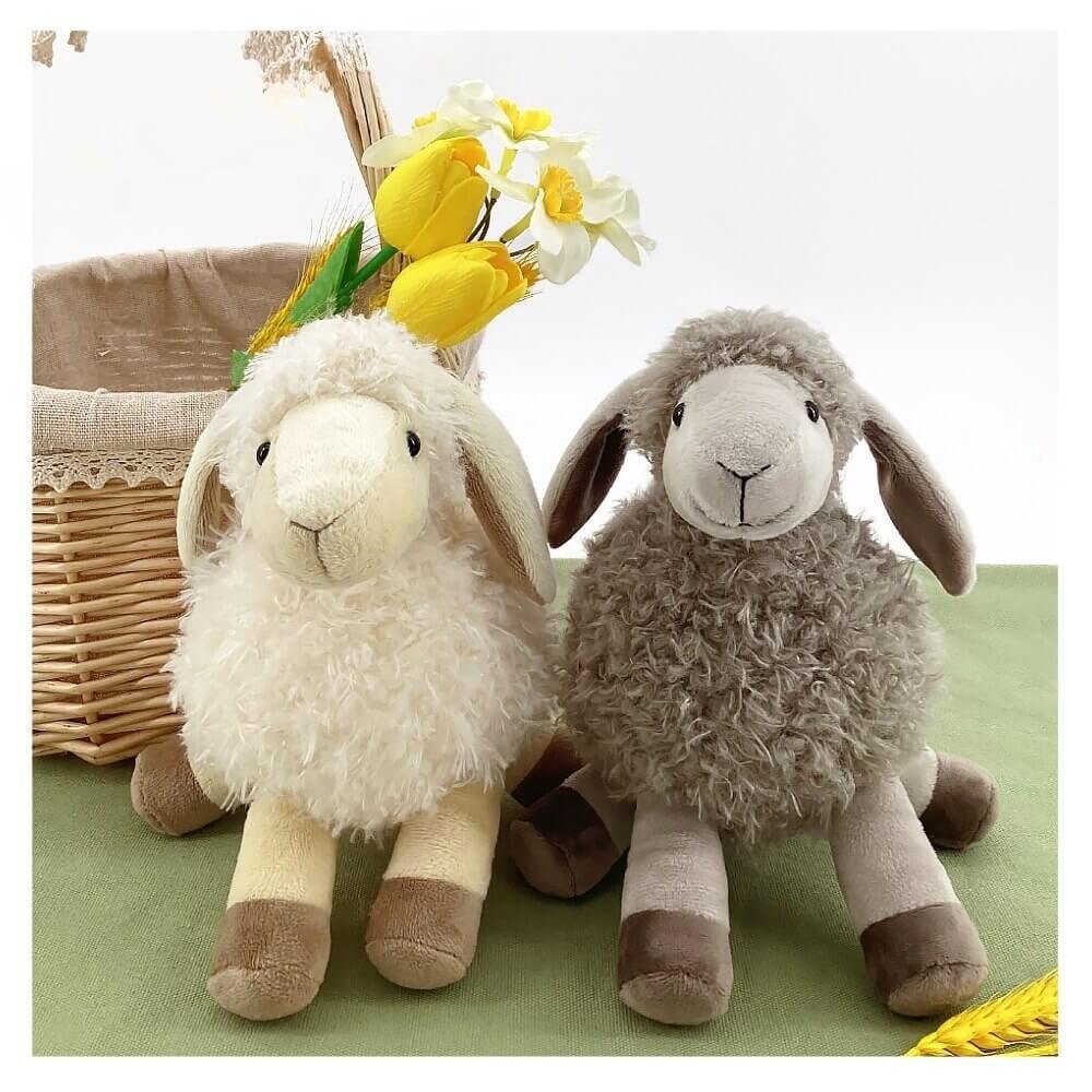 Mignonnes chèvres en peluche - Peluchy