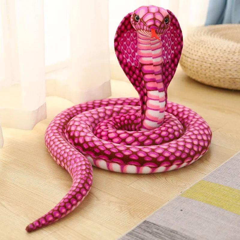 Peluche Cobra Rose - Peluchy