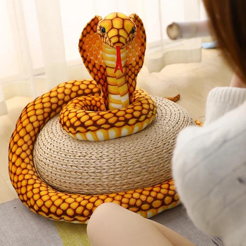 Peluche Cobra Orange - Peluchy