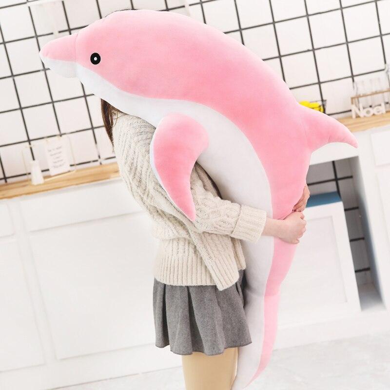 Peluche Dauphin Rose - Peluchy