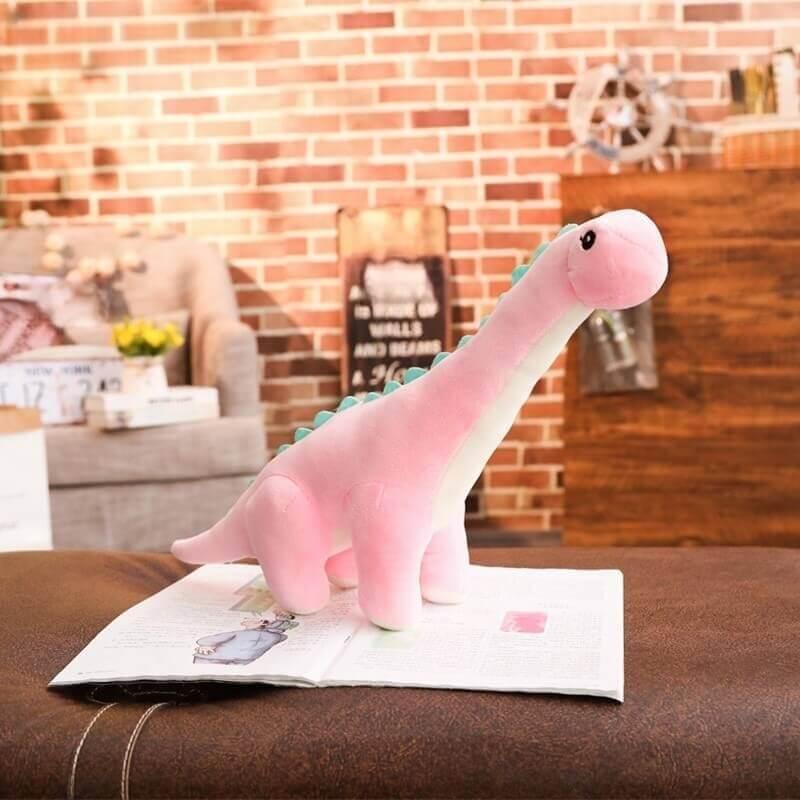 Peluche Diplodocus Rose - Peluchy