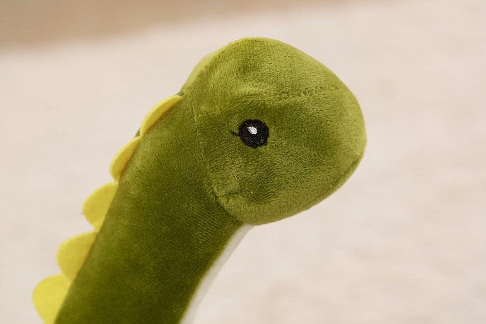 Peluche Tête Diplodocus Vert - Peluchy