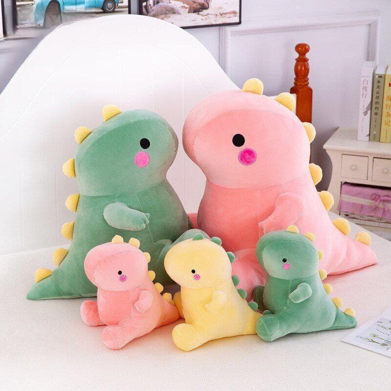 Plusieurs Peluches Dinosaures Mignons - Peluchy