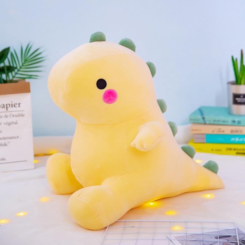 Peluche Dinosaure Mignon Jaune - Peluchy