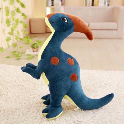 Peluche Dinosaure Parasaurolophus Bleu - Peluchy