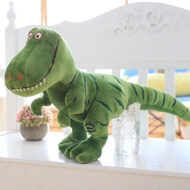 Peluche Dinosaure T-Rex Vert - Peluchy