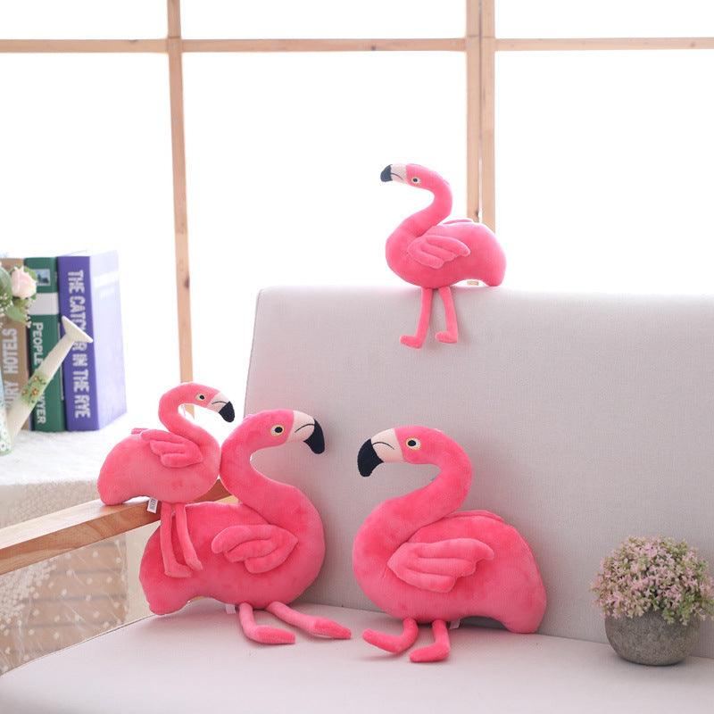 Mignons Flamants Rose Peluche - Peluchy
