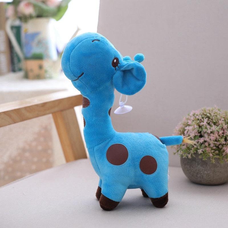 Peluche Girafe Bleue Mignonne - Peluchy