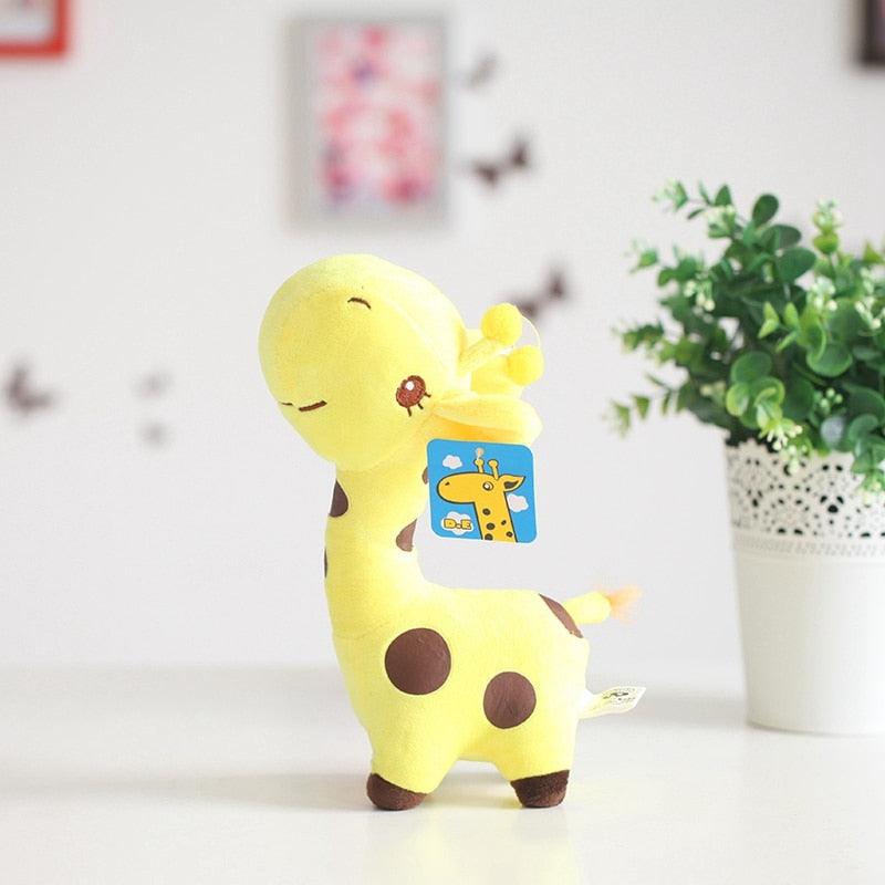 Peluche Girafe Jaune Mignonne - Peluchy