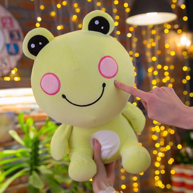 Douce Peluche Grenouille Kawaii - Peluchy