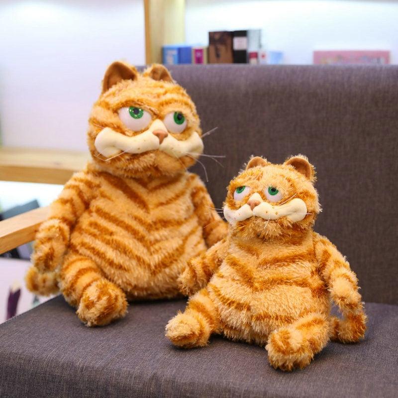 Deux Peluches Gros Chats - Peluchy