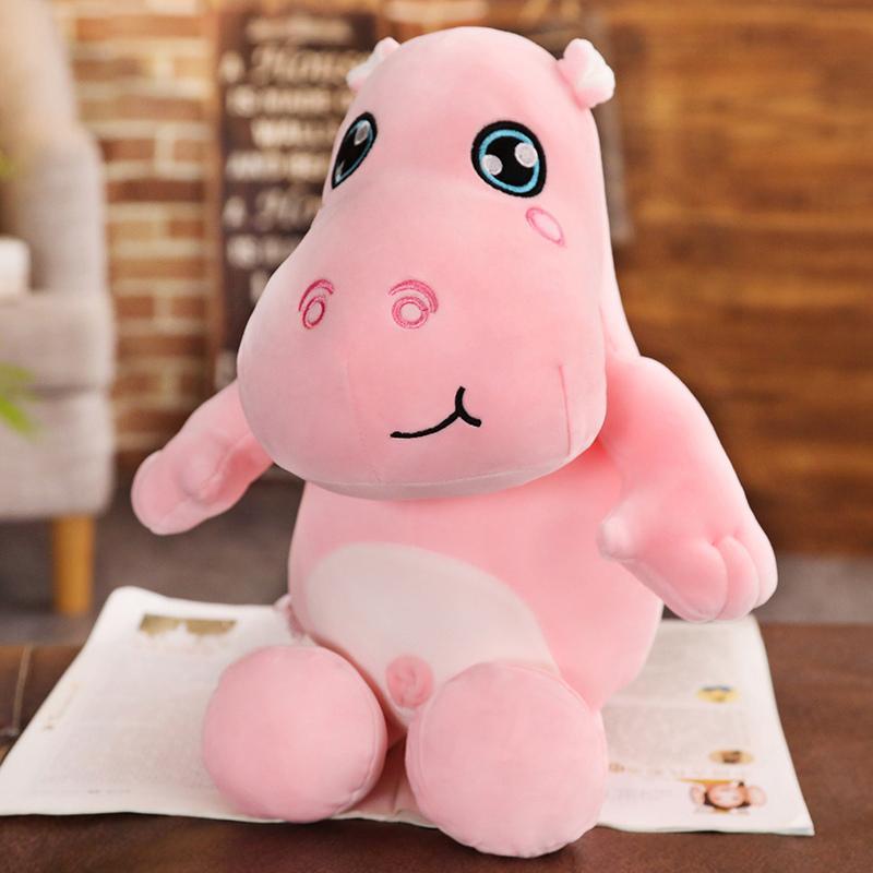 Peluche Hippopotame Rose Géant - Peluchy