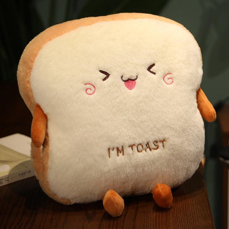 Peluche Kawaii Toast Timide - Peluchy