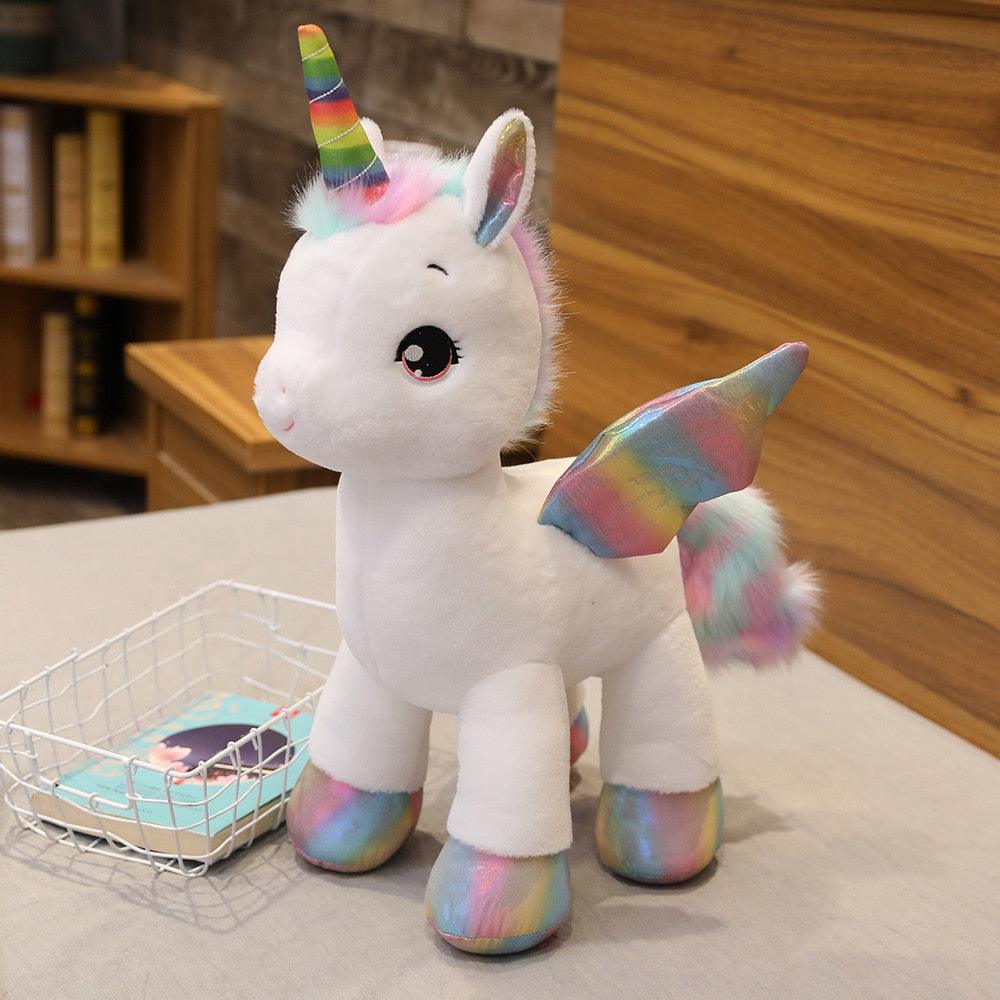 Peluche Licorne Blanche - Peluchy