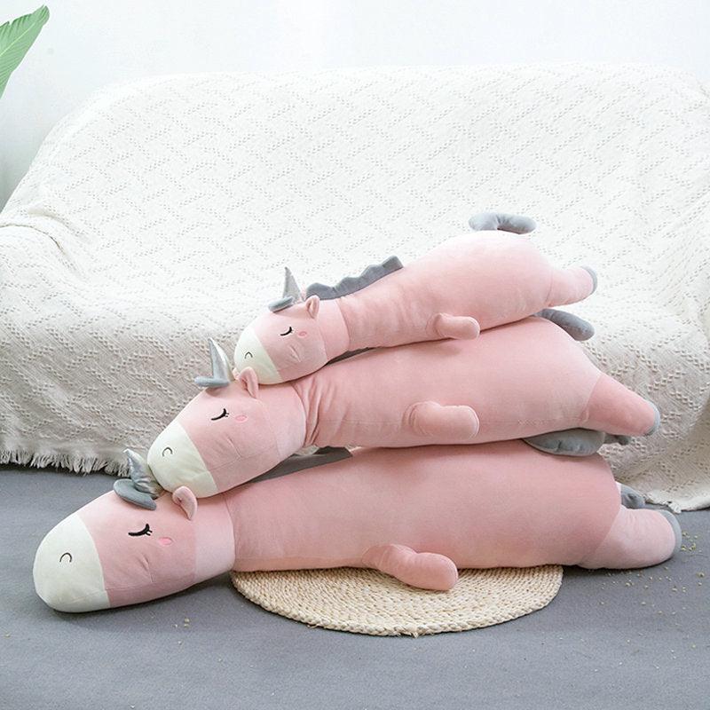 Peluches Licornes Roses Géantes - Peluchy