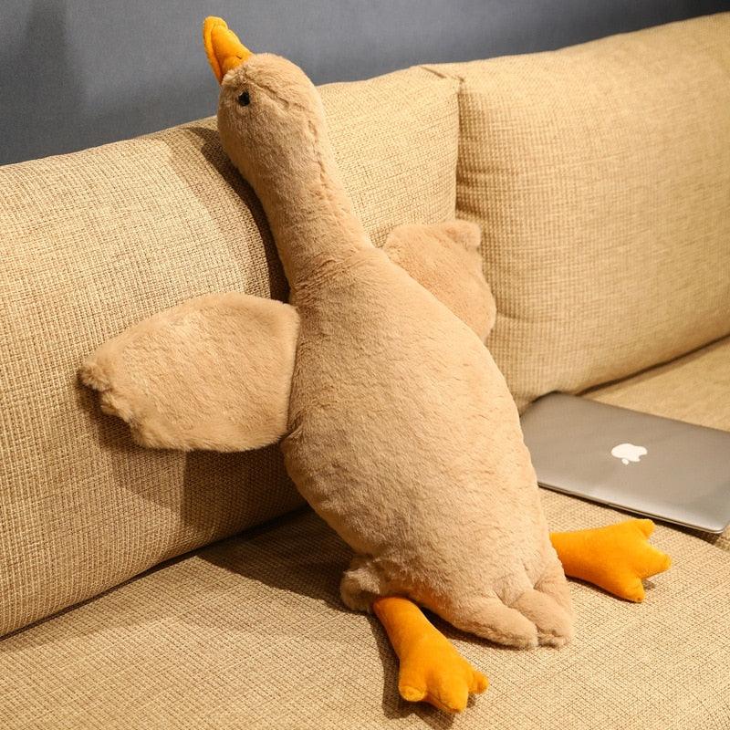 Peluche Oie Géante Beige - Peluchy