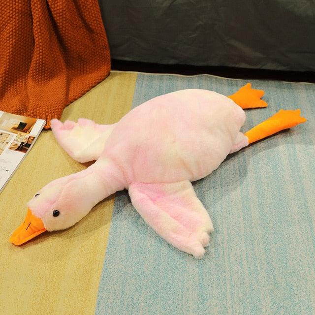 Peluche Oie Géante Rose - Peluchy