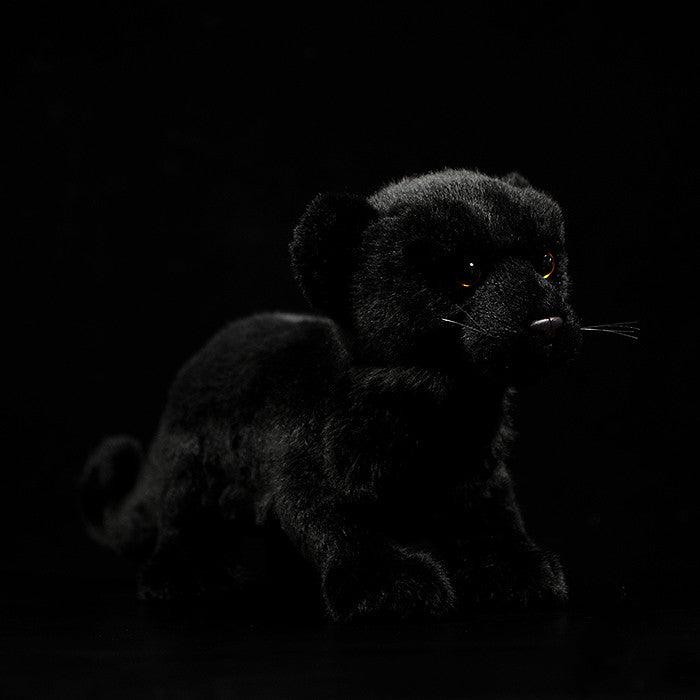 Peluche Panthère Noire Réaliste - Peluchy