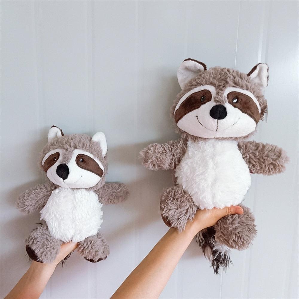Deux Ratons Laveur en Peluche - Peluchy