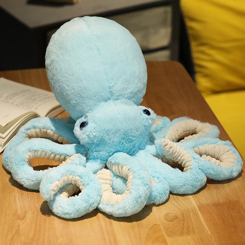 Peluche Pieuvre Bleue - Peluchy