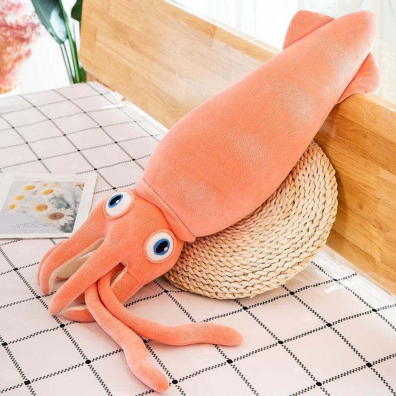 Peluche Pieuvre Orange - Peluchy
