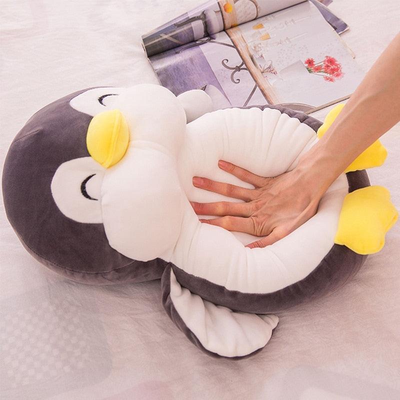 Doux Pingouin Noir Peluche - Peluchy