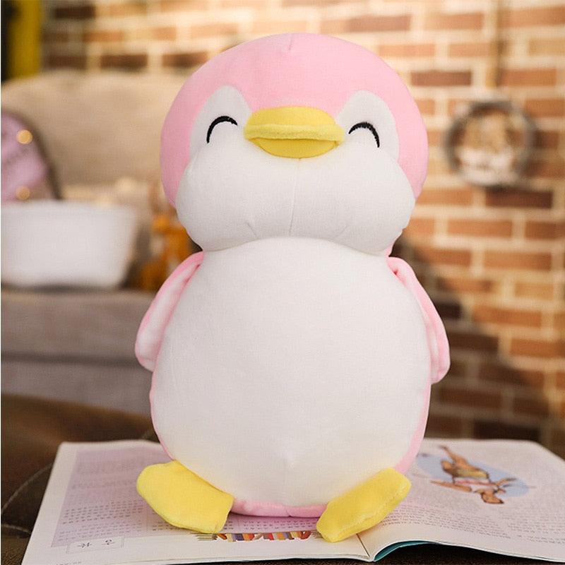 Peluche Pingouin Rose - Peluchy