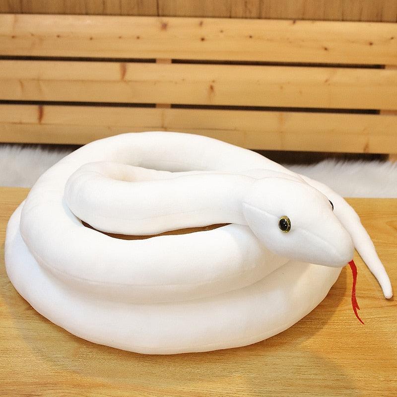 Peluche Serpent Blanc - Peluchy